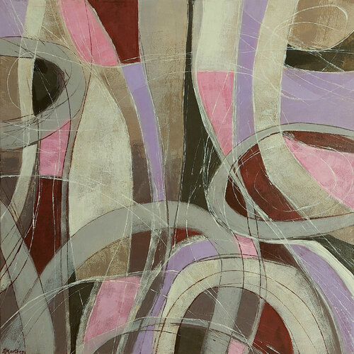 Gedankenwege di Ewa Martens, Pittura in vendita su Singulart