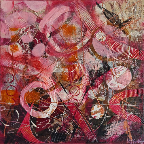 Summer Wine II van Ewa Martens, Schilderij te koop op Singulart