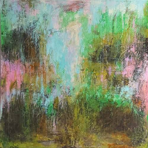 Cherry Blossom de Ewa Martens, Pintura a la venta en Singulart