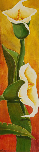 Lilien II by Ewa Martens, 絵画 for Sale on Singulart