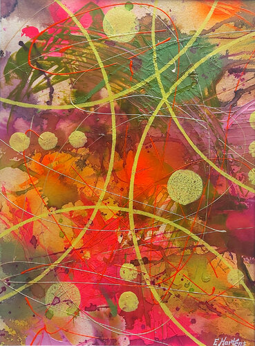 Frisch, Fröhlich, Frühling van Ewa Martens, Schilderij te koop op Singulart