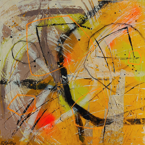 Approaching Mercury III by Ewa Martens, Painting for Sale on Singulart
