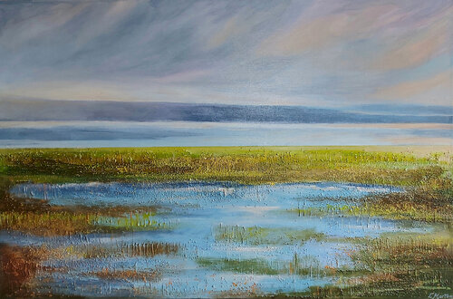 Am See II by Ewa Martens, 絵画 for Sale on Singulart