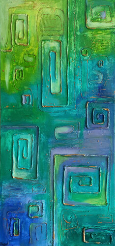 Traum Vom Südsee by Ewa Martens, Painting for Sale on Singulart