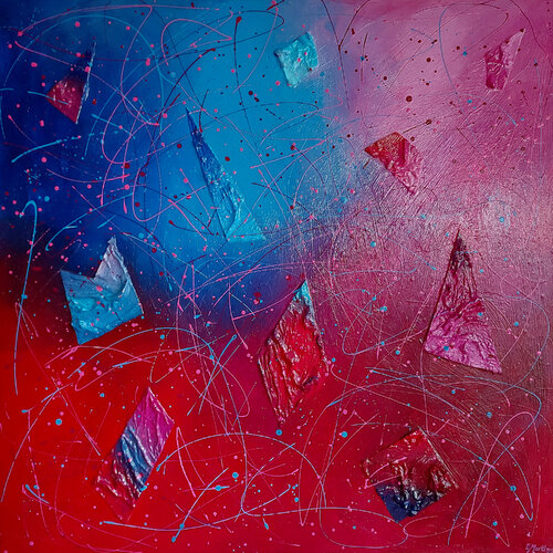 Gefrohrene Gefühle II di Ewa Martens, Pittura in vendita su Singulart