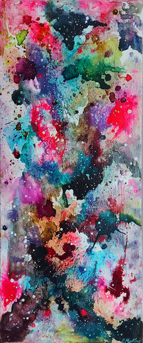 Farbenfluss VI by Ewa Martens, 絵画 for Sale on Singulart