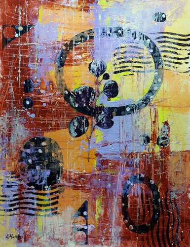 Poesie Des Moments II di Ewa Martens, Pittura in vendita su Singulart