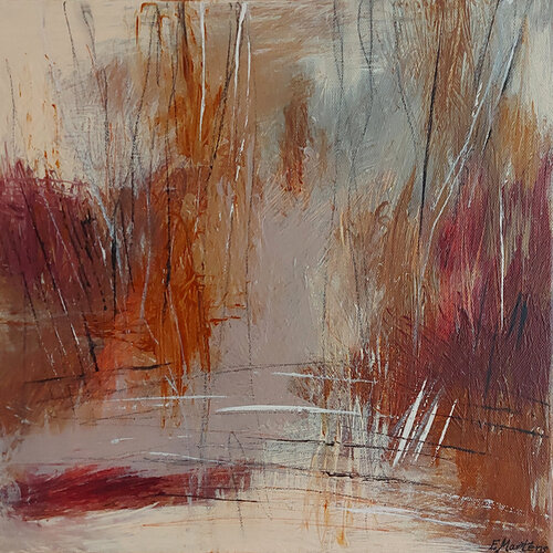 Herbstimpression von Ewa Martens, Malerei kaufen auf Singulart