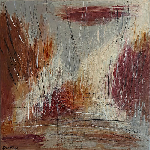 Herbstimpression II von Ewa Martens, Malerei kaufen auf Singulart