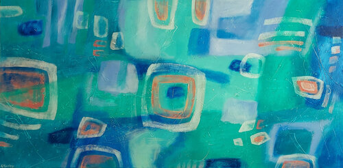 Childhood Memories II di Ewa Martens, Pittura in vendita su Singulart