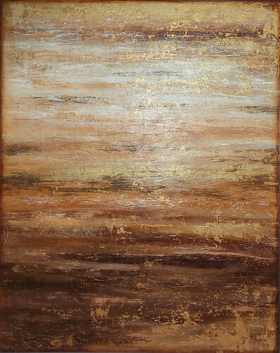 Goldrausch by Ewa Martens, 絵画 for Sale on Singulart