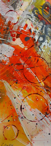Sonne Im Herzen IV di Ewa Martens, Pittura in vendita su Singulart