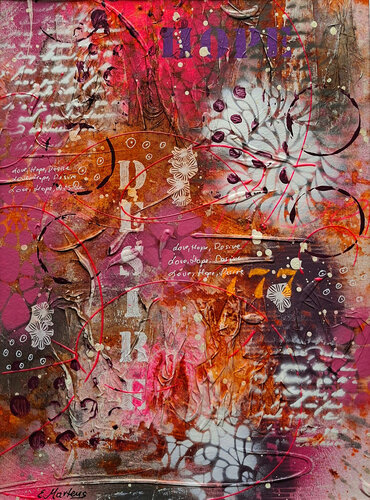 Love, Hope, Desire van Ewa Martens, Schilderij te koop op Singulart