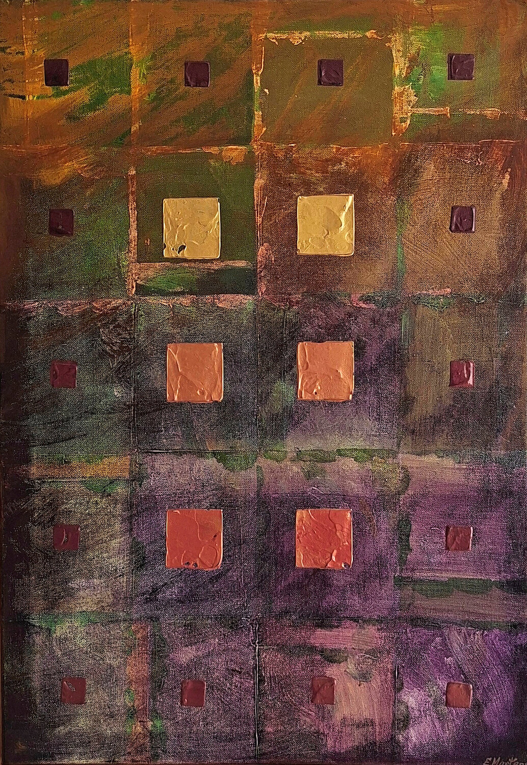 Hintergrundrauschen Ewa Martens Original painting for sale