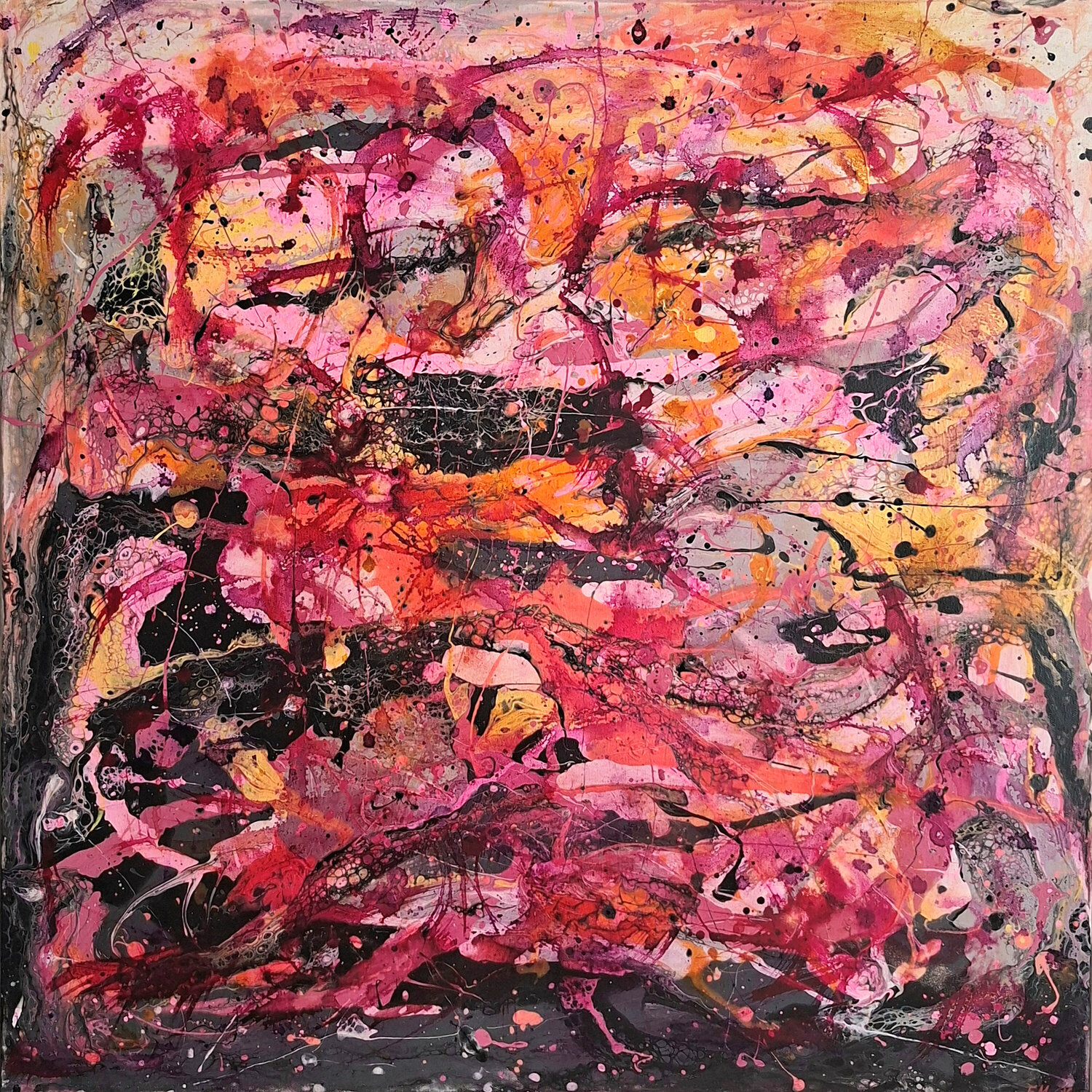 Sweetie In Pink Ewa Martens Pintura original en venta