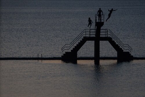 le saut di Riego van Wersch, Fotografia in vendita su Singulart
