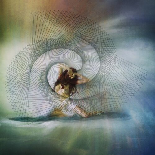 Fuerza vital giratoria by Crissial, 사진 for Sale on Singulart