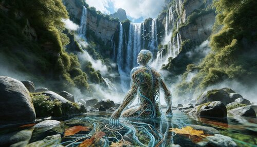 La vie devant  soi. van Frédéric guennal, Digitaal te koop op Singulart