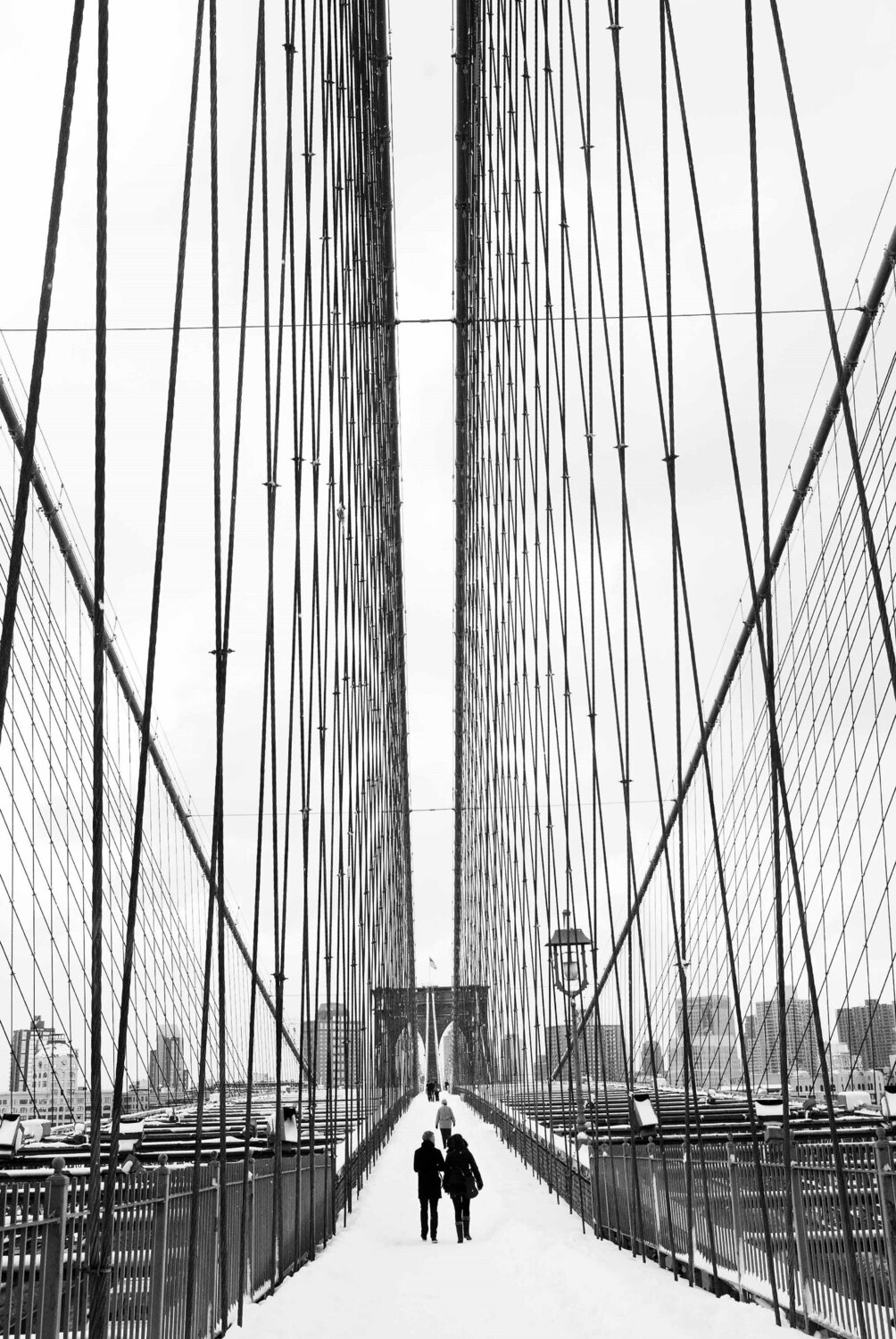 INFINITY OF A MOMENT, Brooklyn Bridge, New York Alessandra Mattanza Fotografia in vendita