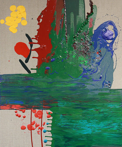 Abstract. #02 di Andrea Moring, Pittura in vendita su Singulart