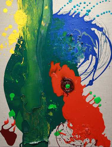 Abstract. #03 di Andrea Moring, Pittura in vendita su Singulart