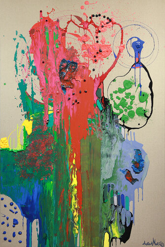 Abstract. #04 di Andrea Moring, Pittura in vendita su Singulart