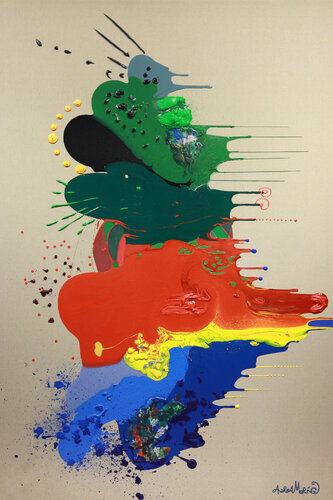 Abstract. #05 di Andrea Moring, Pittura in vendita su Singulart