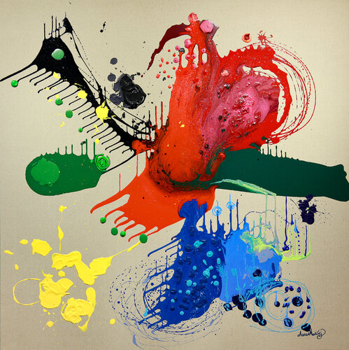 Abstract. #07 di Andrea Moring, Pittura in vendita su Singulart