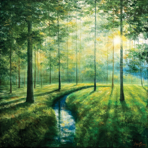 Morning light van Magnus Larsson, Schilderij te koop op Singulart