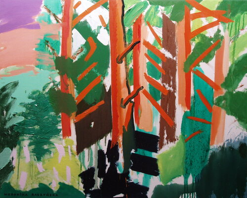 Forest van Weronika Raczynska, Schilderij te koop op Singulart