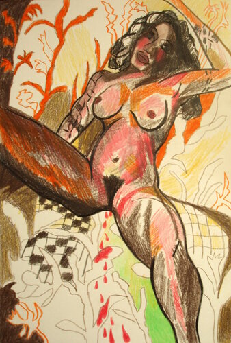 Anonymous Lover by Weronika Raczynska, Work on Paper for Sale on Singulart