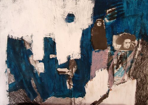 Observer Of Actresses by Weronika Raczynska, Work on Paper for Sale on Singulart