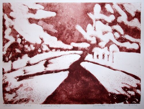 Park von Weronika Raczynska, Druck kaufen auf Singulart