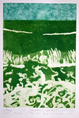 The Sea von Weronika Raczynska, Druck kaufen auf Singulart