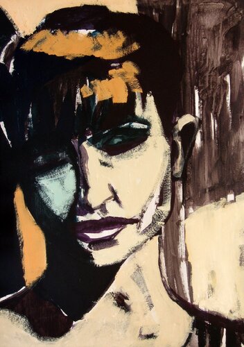 Alluring di Weronika Raczynska, Pittura in vendita su Singulart