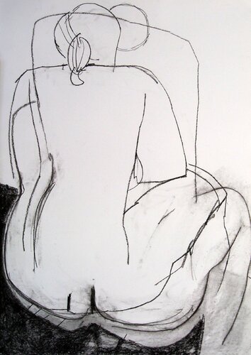 The Nude par Weronika Raczynska, Dessin en vente sur Singulart