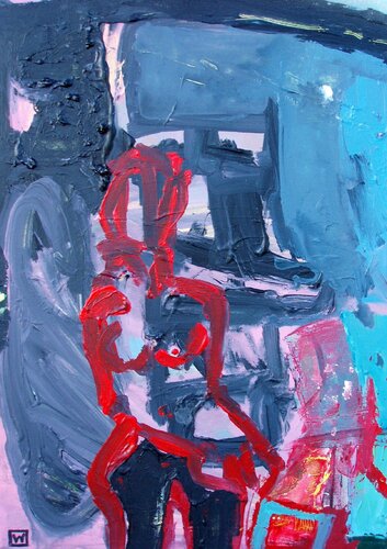 Figure von Weronika Raczynska, Malerei kaufen auf Singulart