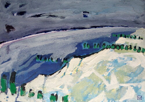 Sea-Piece di Weronika Raczynska, Pittura in vendita su Singulart