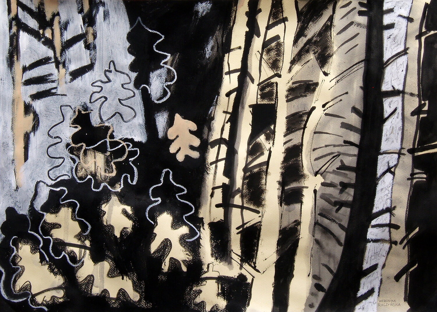 Leaves Are Like People Weronika Raczynska