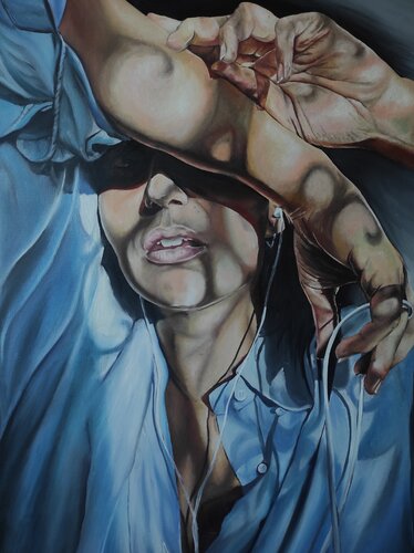 La fine del giorno van Elena Romanini, Schilderij te koop op Singulart