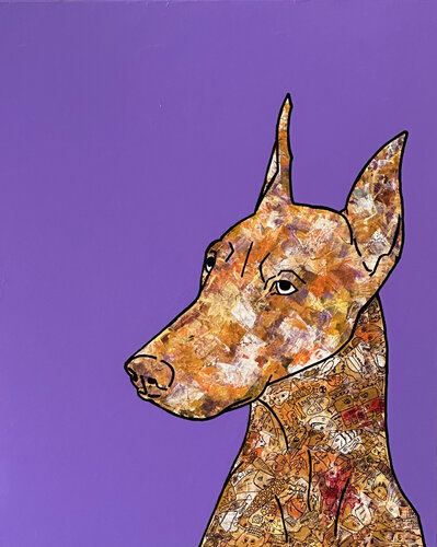 The Dog von Amogh Katyayan, Malerei kaufen auf Singulart