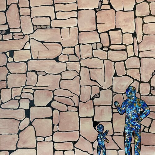 The Dialogue by Amogh Katyayan, Painting for Sale on Singulart