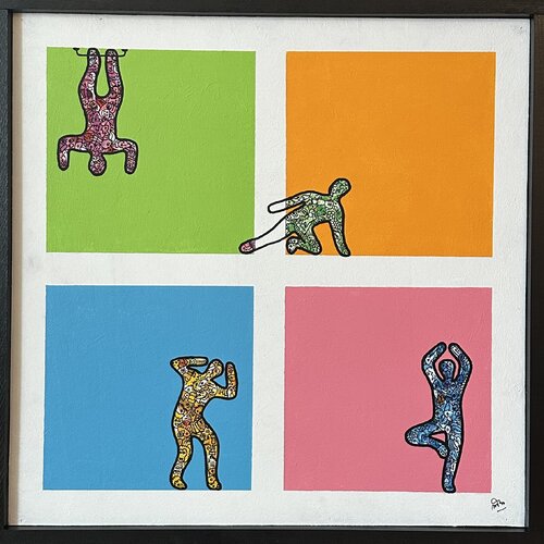 Aspirations - Play 3 di Amogh Katyayan, Pittura in vendita su Singulart