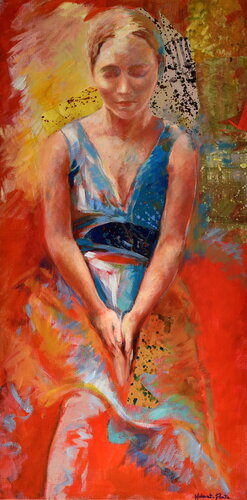 Méditation von Anne-Marie Molénat-Ponté, Malerei kaufen auf Singulart