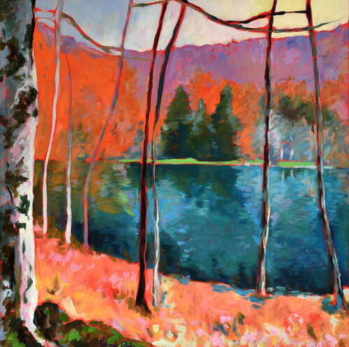Le lac Anne-Marie Molénat-Ponté