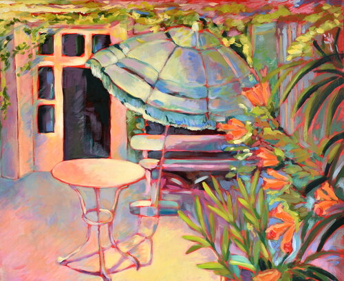Le parasol de Anne-Marie Molénat-Ponté, Pintura a la venta en Singulart