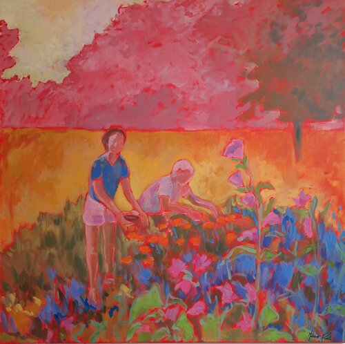 jardin 2 Anne-Marie Molénat-Ponté