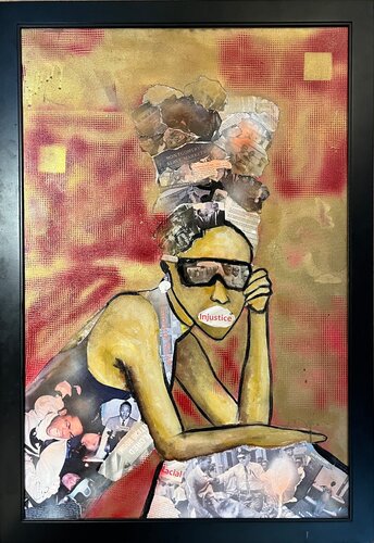 She Wears History No. 2 von Luther Wright, Malerei kaufen auf Singulart