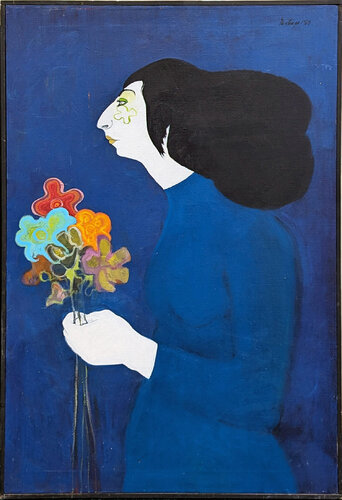 Untitled (Original Painting) di Ramon Santiago, Pittura in vendita su Singulart