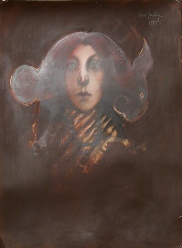 Rabbit - Hare by Ramon Santiago, 회화 for Sale on Singulart